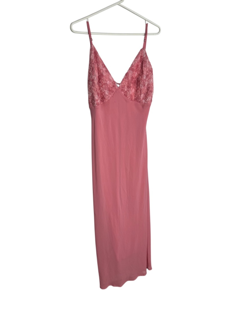 wild fable Dusty Rose Lace-Trim Slip Dress